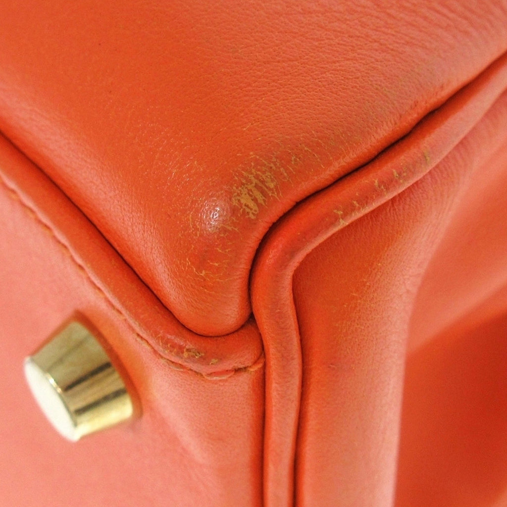 HermÃƒÆ’Ã‚Â¨s Kelly Retourne 32 Orange Swift Gold