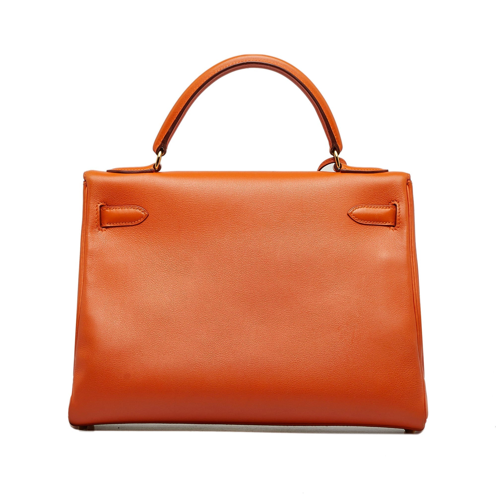 HermÃƒÆ’Ã‚Â¨s Kelly Retourne 32 Orange Swift Gold