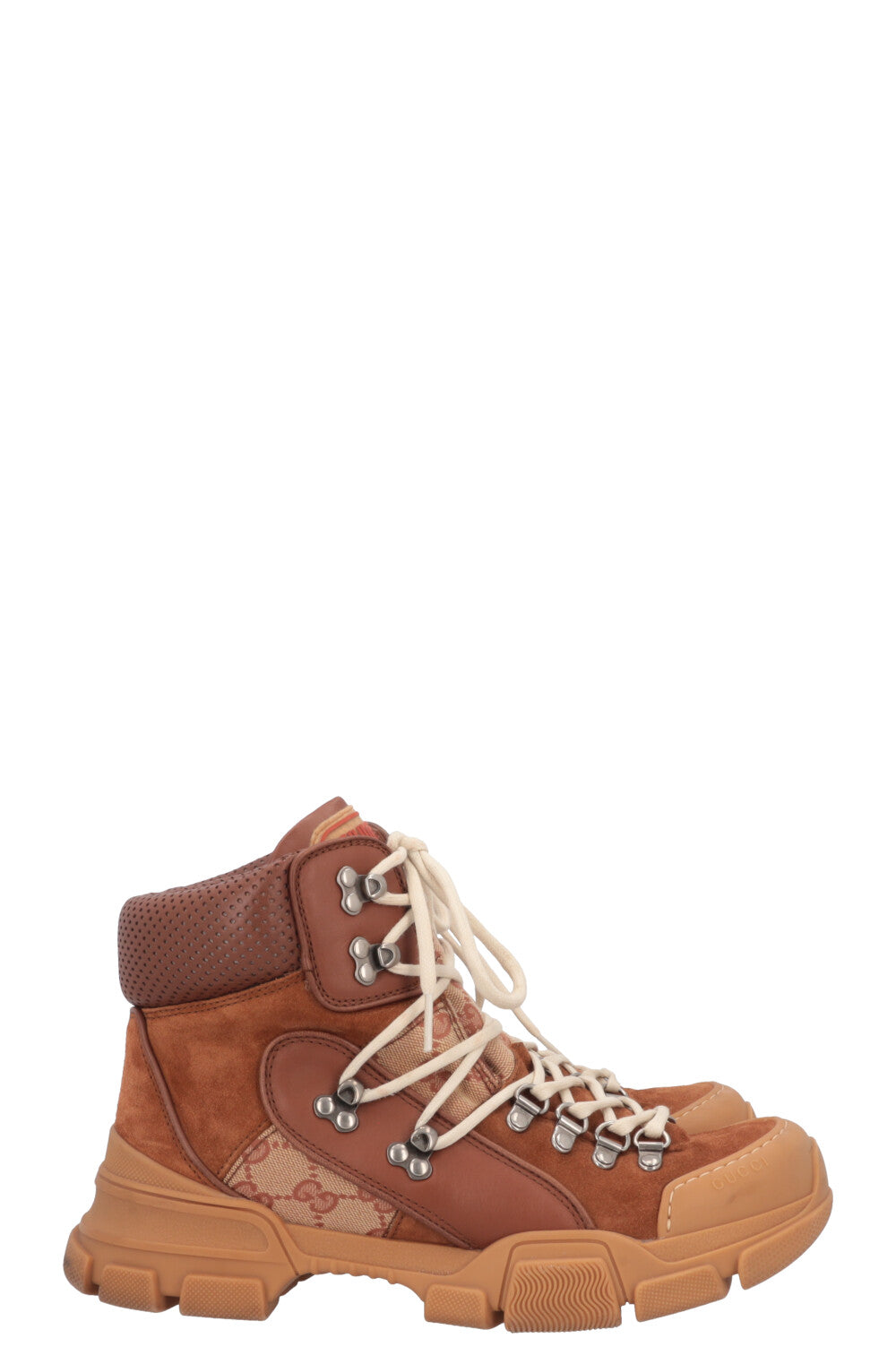 GUCCI Original Journey Hiking Boots Camel
