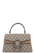 GUCCI Dionysus Top Handle Bag GG Supreme Beige