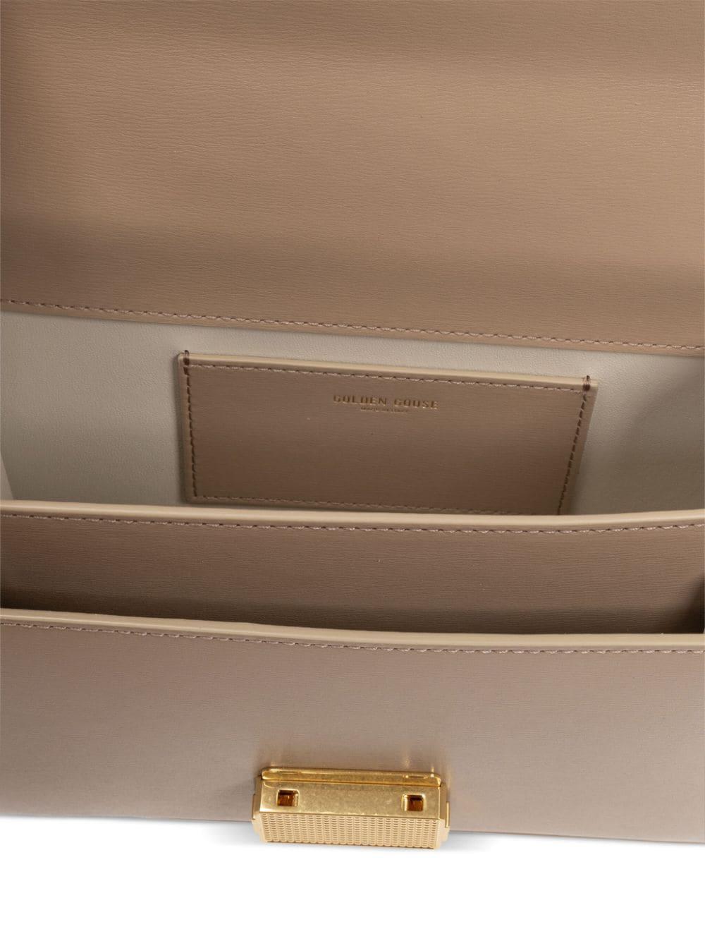 'VENICE LEATHER HANDBAG WITH PALMELL