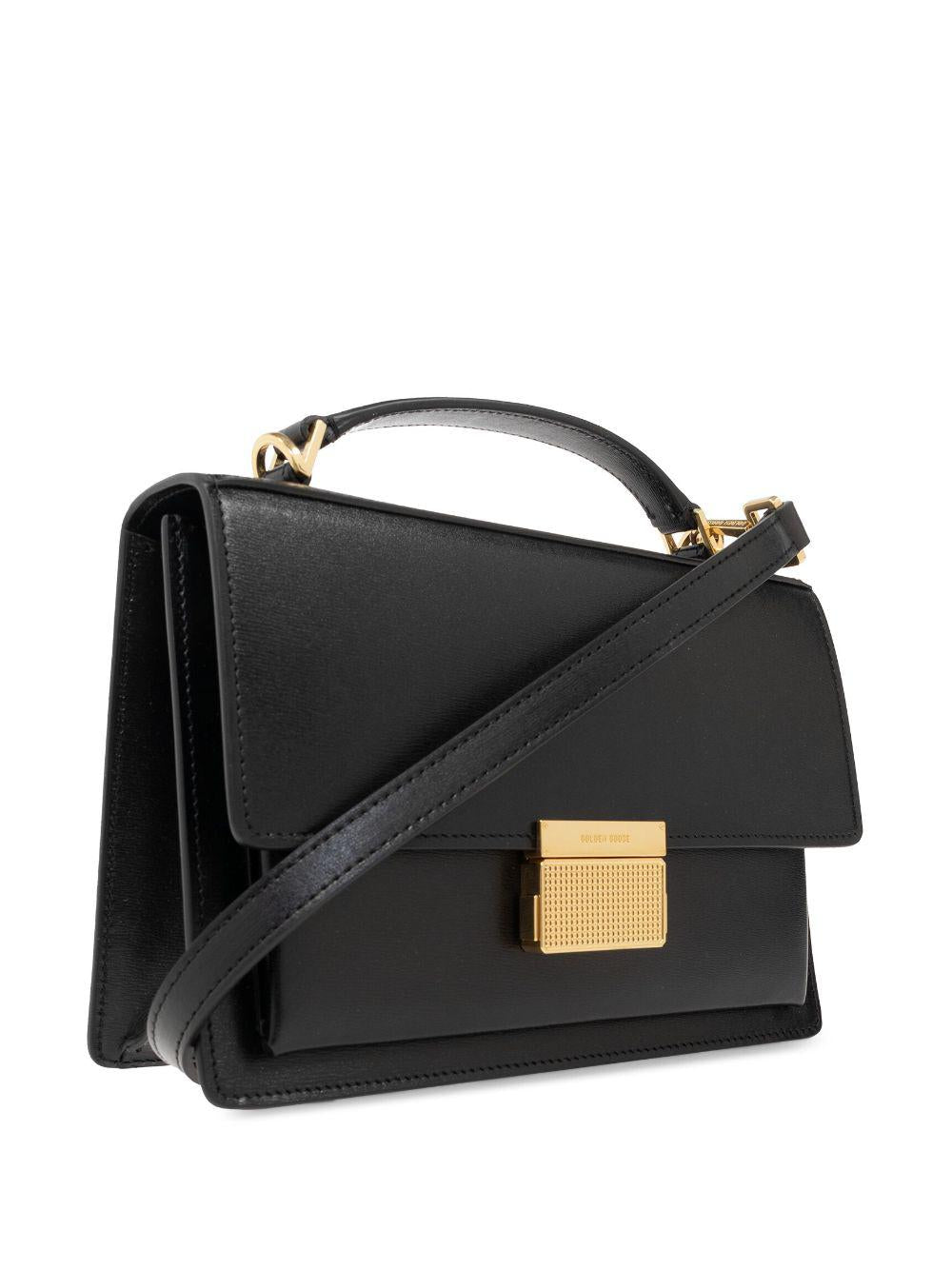 'VENICE LEATHER HANDBAG WITH PALMELL