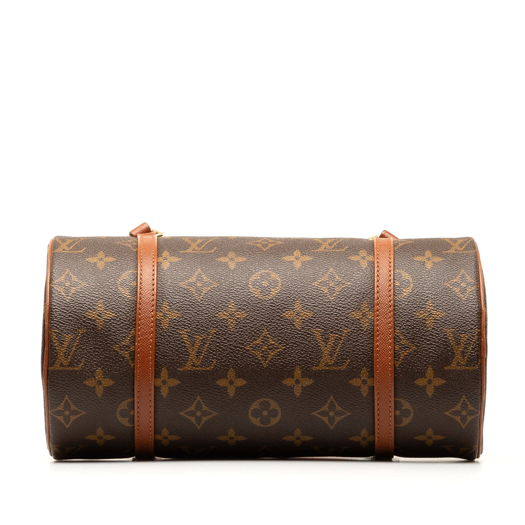 Brown Louis Vuitton Monogram Papillon 26 Handbag