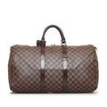 Louis Vuitton Keepall 50 Damier Ebene Canvas