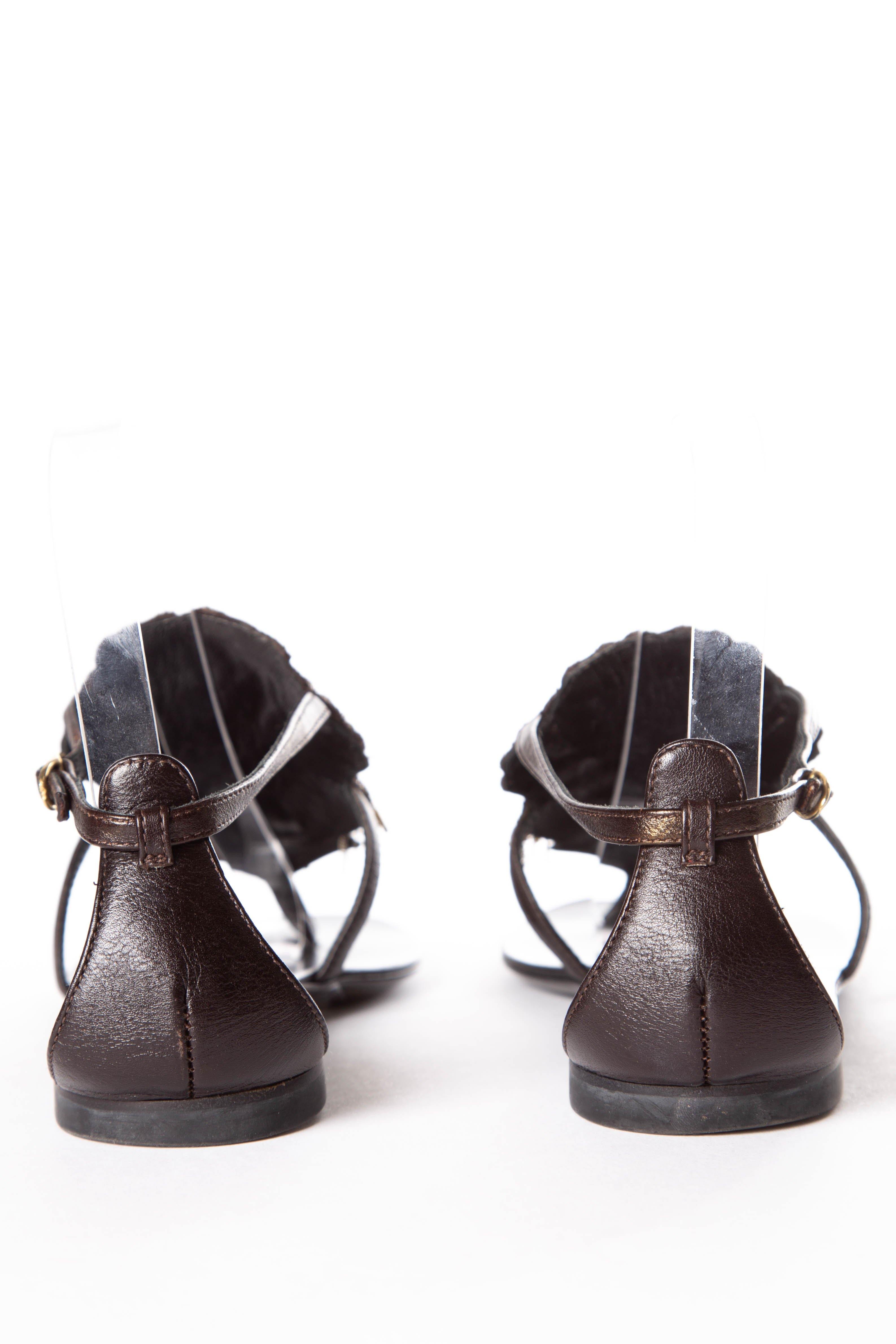Giuseppe Zanotti Black Jewel Embellished Flats SZ 36.5 Sale