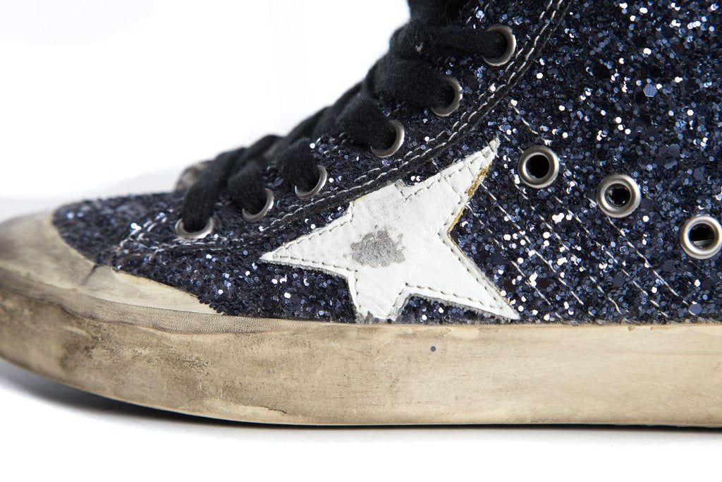 Golden Goose Blue Sneakers SZ 36