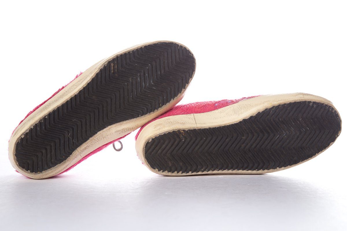Golden Goose Pink Low-Top Sneakers SZ 35