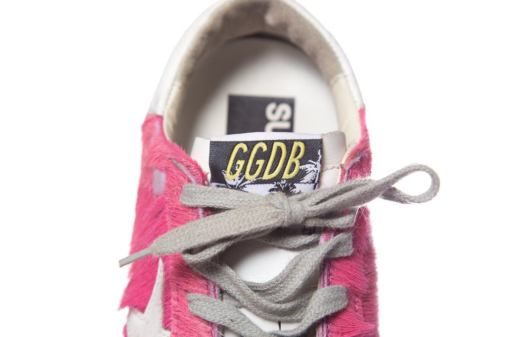 Golden Goose Pink Low-Top Sneakers SZ 35