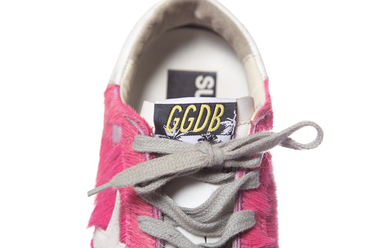 Golden Goose Pink Low-Top Sneakers SZ 35