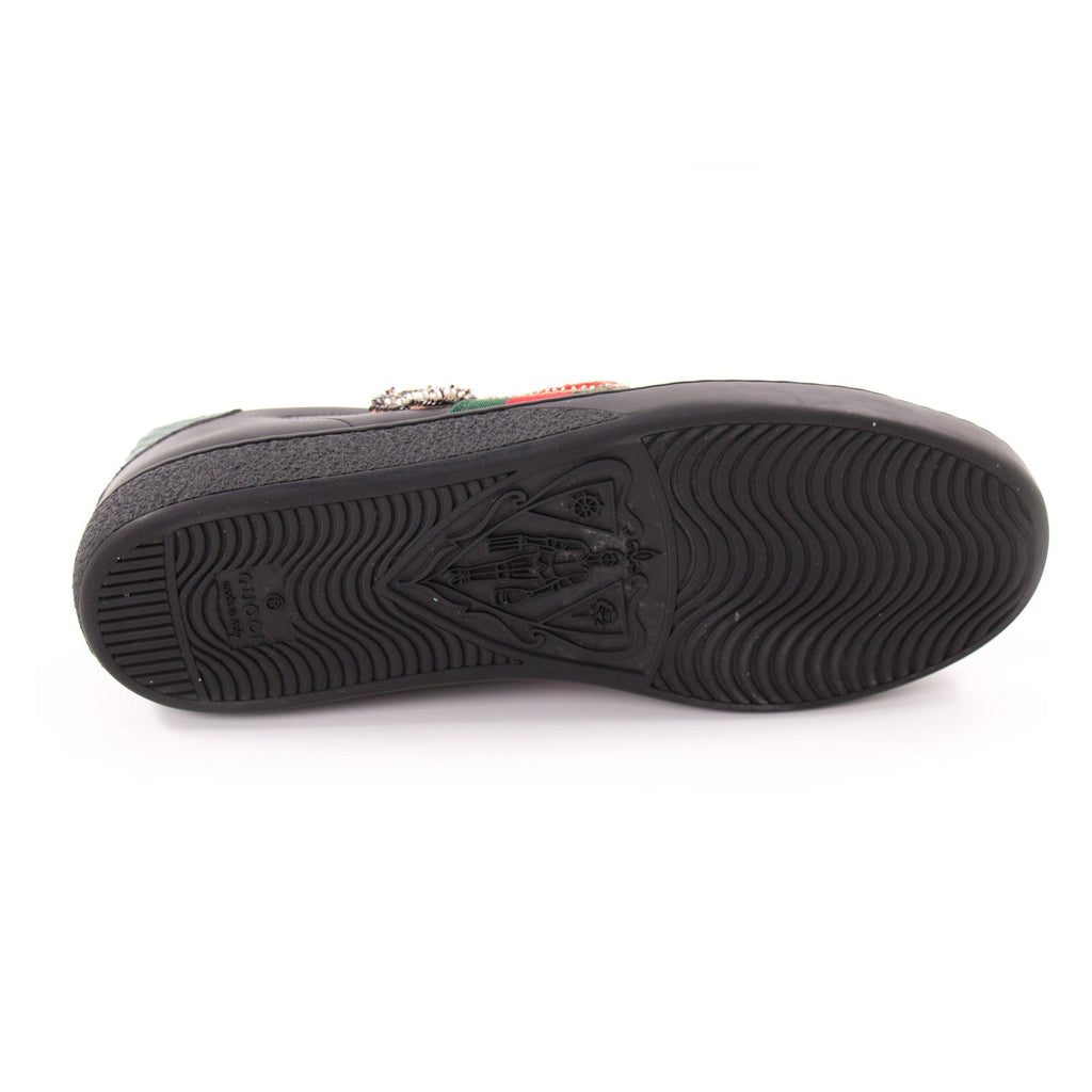 Gucci Ace Leather Embroidered Sneaker
