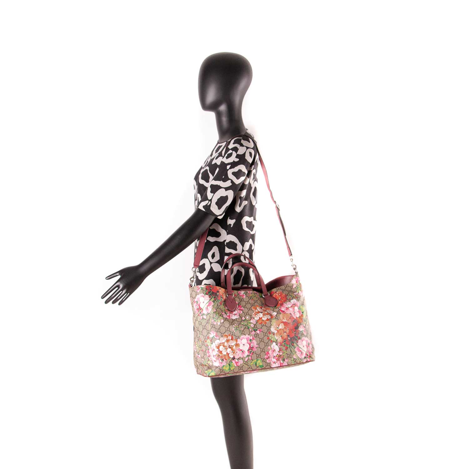 Gucci Soft GG Blooms Shopper Tote Bag