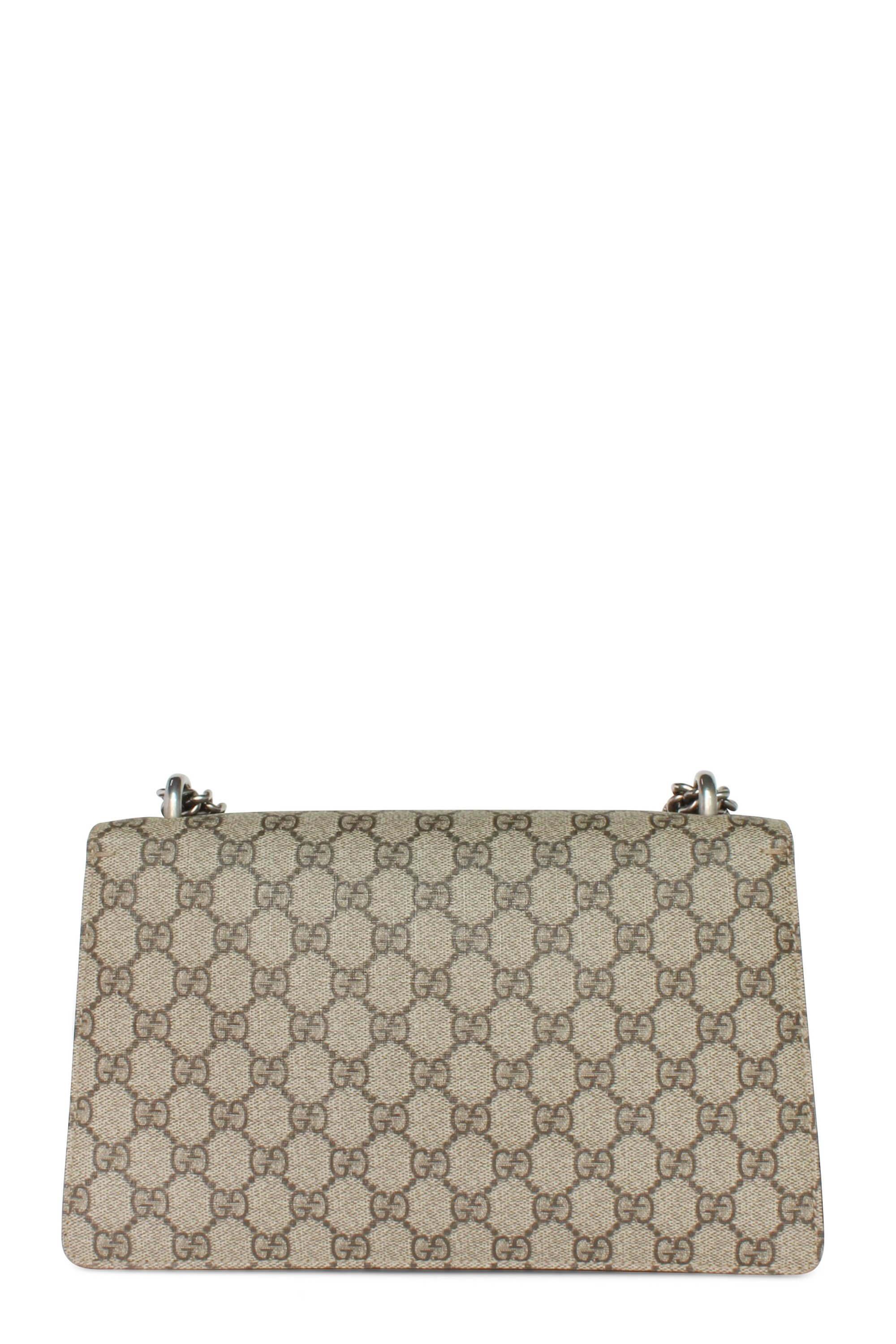 Dionysus GG Supreme Small Shoulder Bag Black