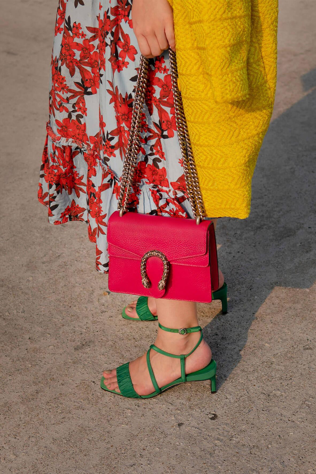 Dionysus Mini Bag Fuchsia