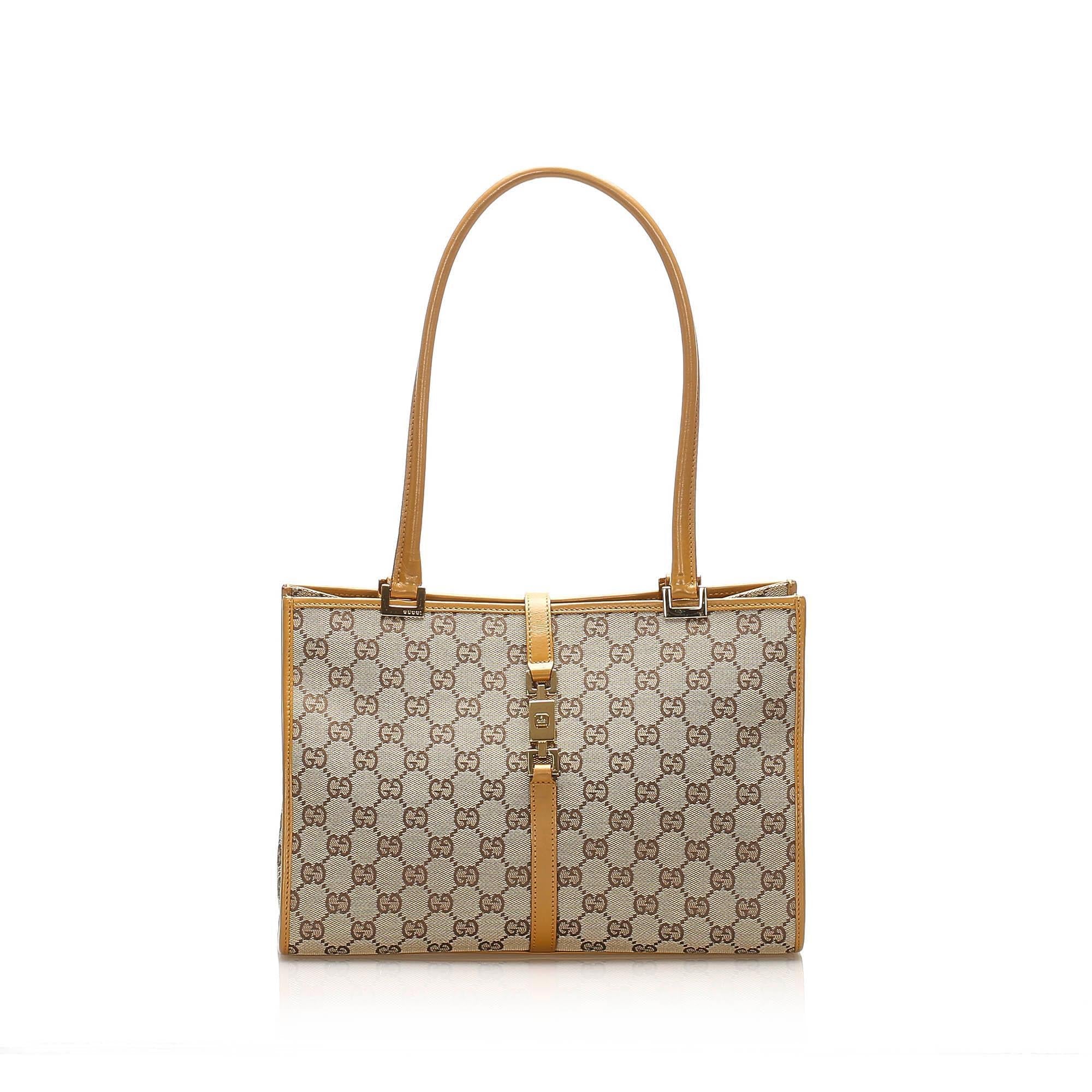 Gucci GG Canvas New Jackie Tote Bag