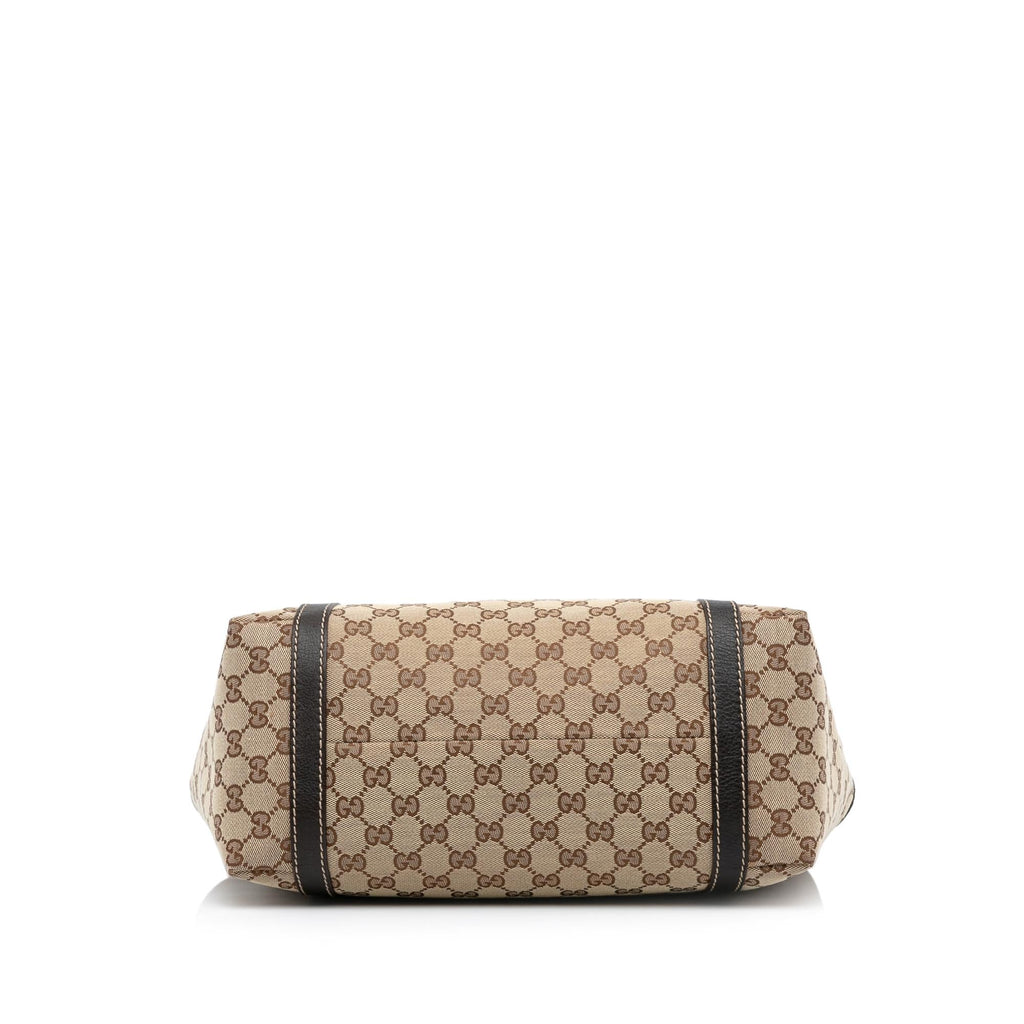 Gucci GG Canvas New Ladies Web Tote