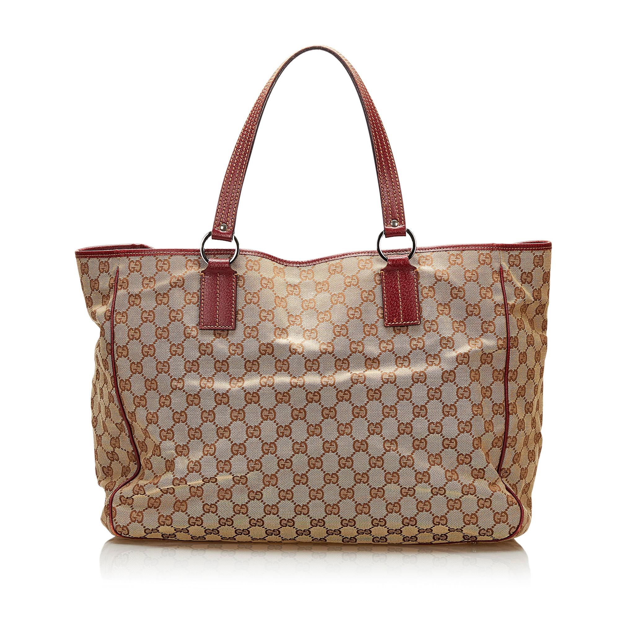 Gucci GG Canvas O-Ring Tote