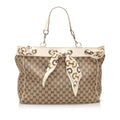 Gucci GG Canvas Positano Tote Bag