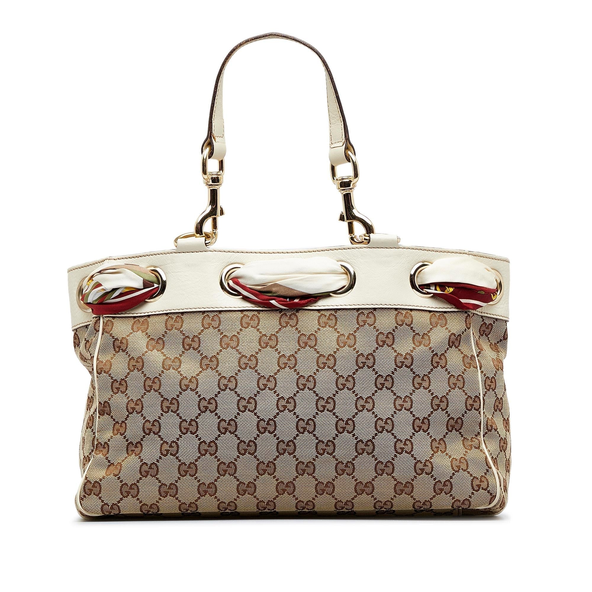 Gucci GG Canvas Positano Tote Bag