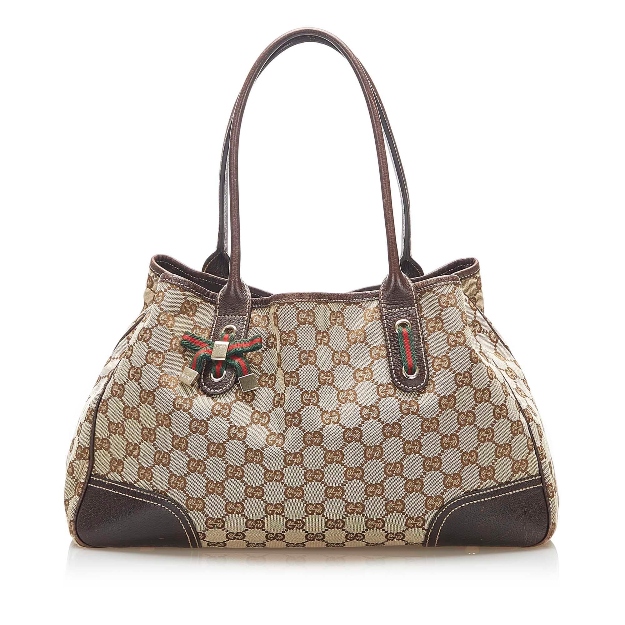 Gucci GG Canvas Princy Tote Bag