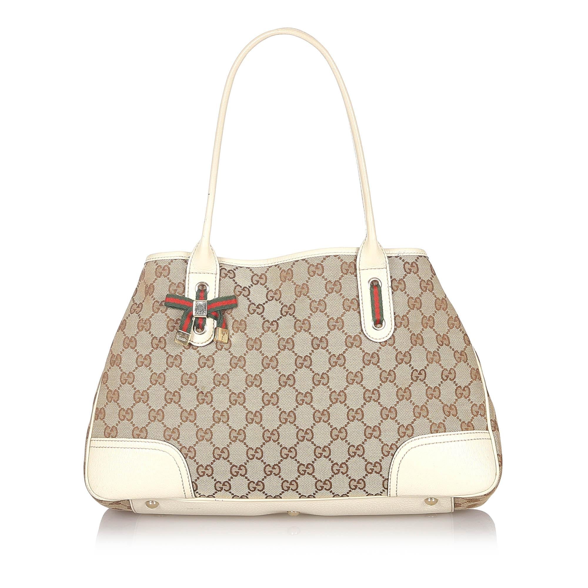 Gucci GG Canvas Princy Tote Bag