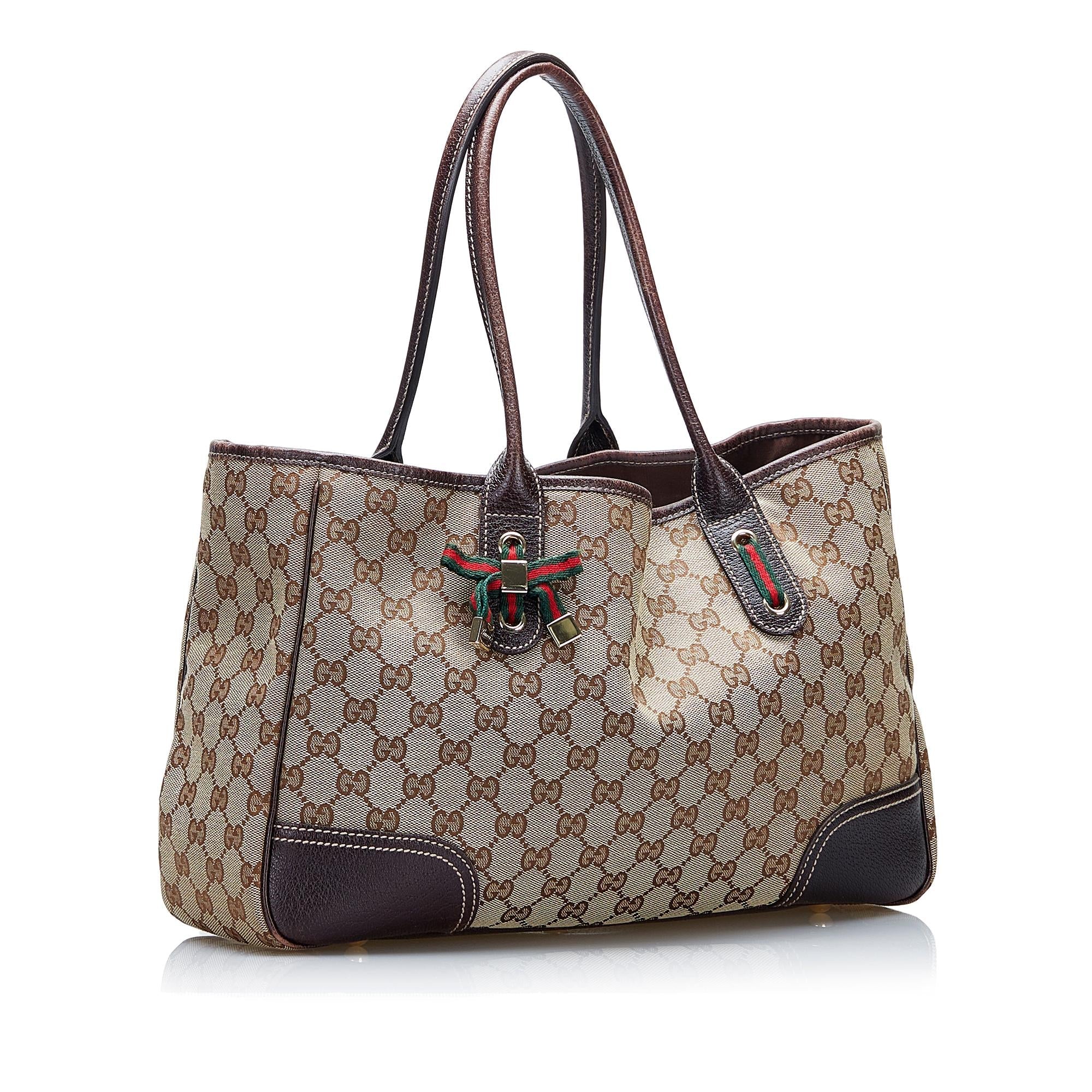Gucci GG Canvas Princy Tote Bag