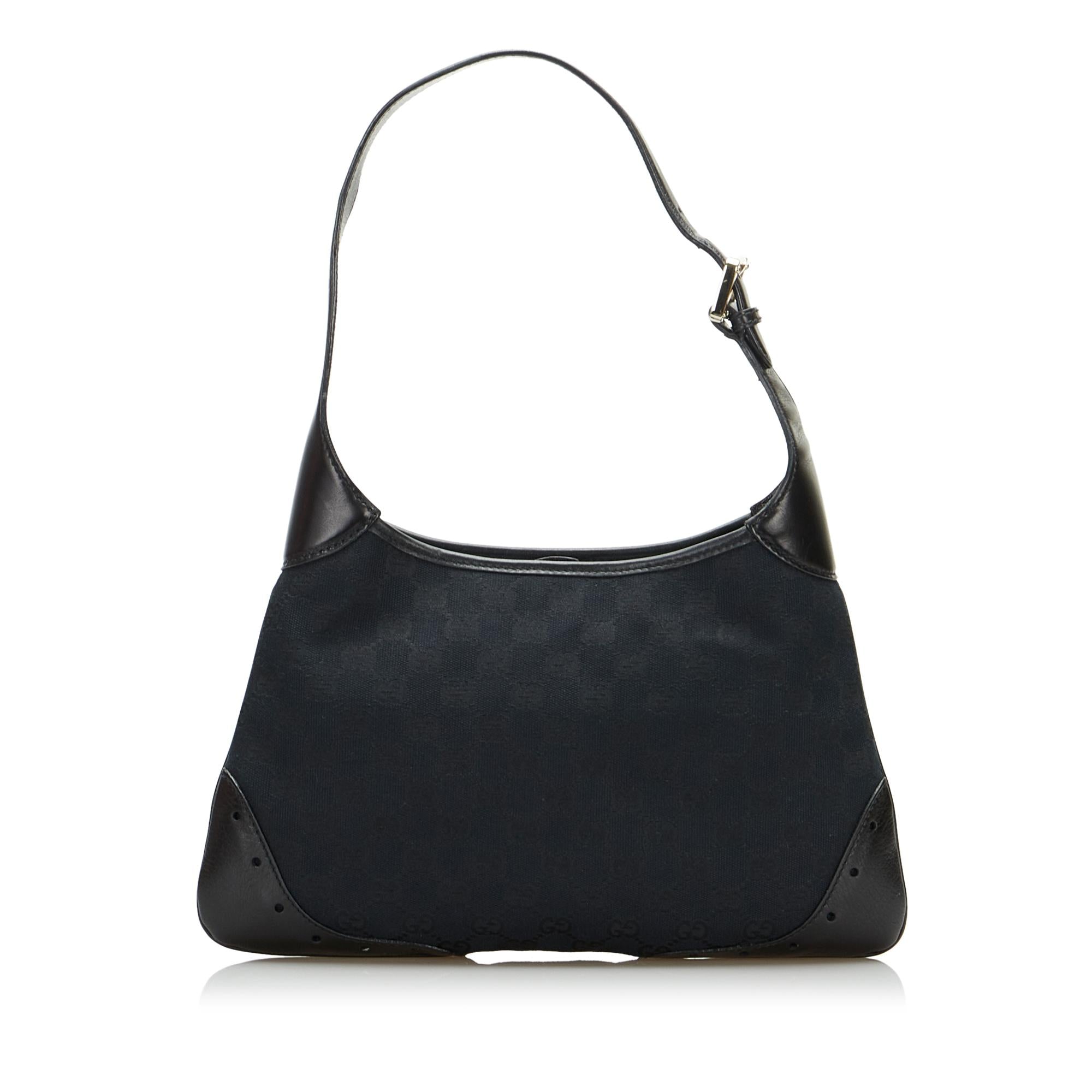 Gucci GG Canvas Punch Shoulder Bag
