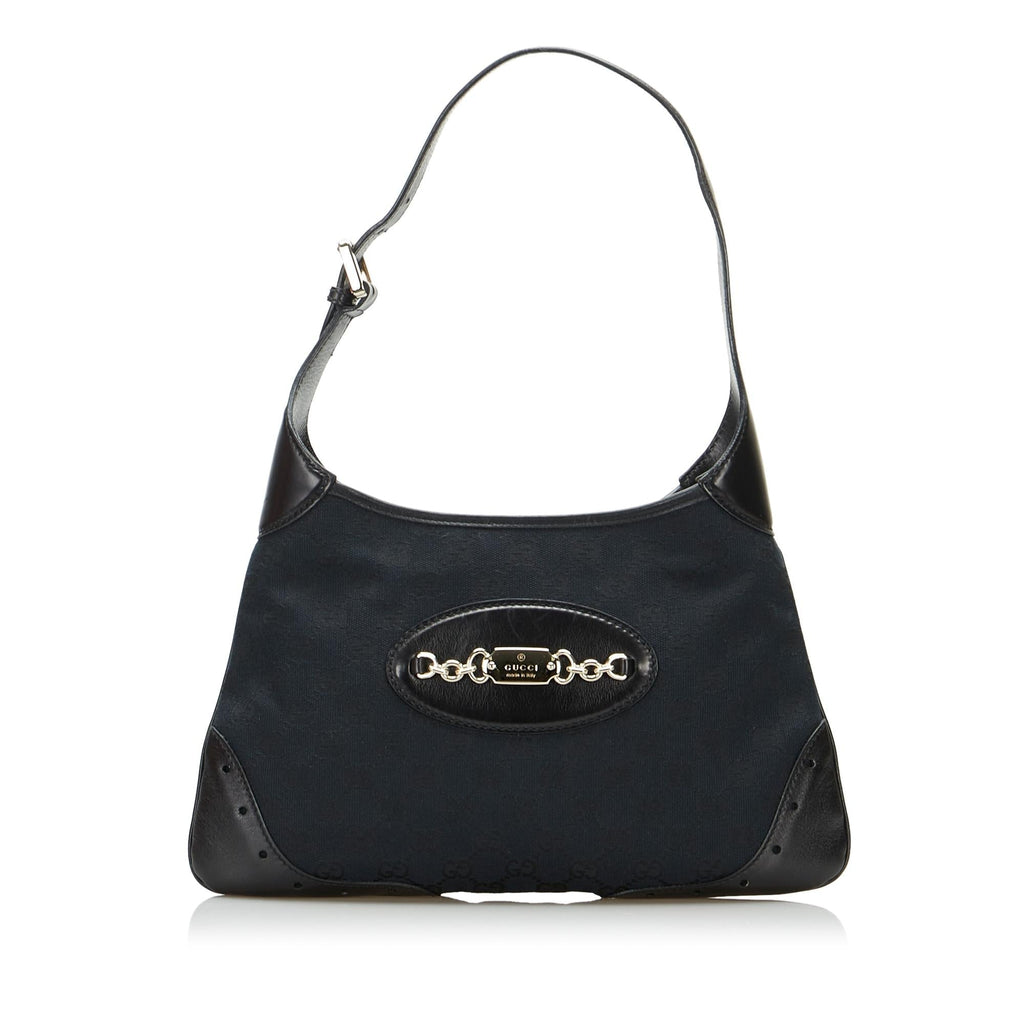 Gucci GG Canvas Punch Shoulder Bag
