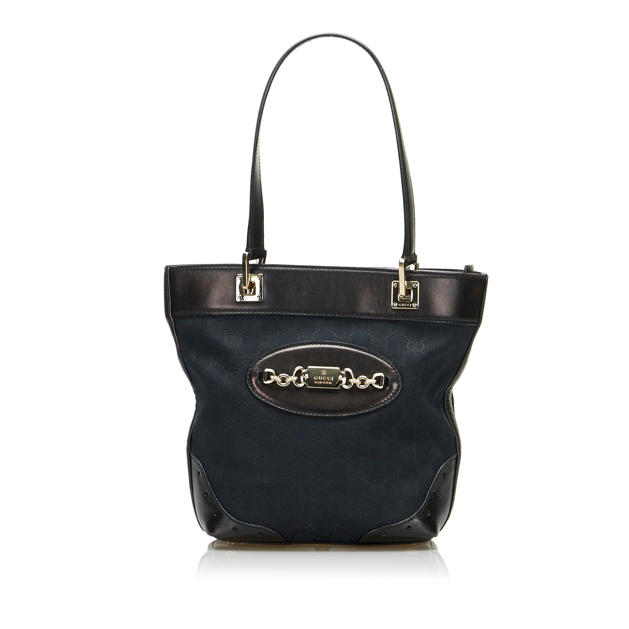Gucci GG Canvas Punch Tote