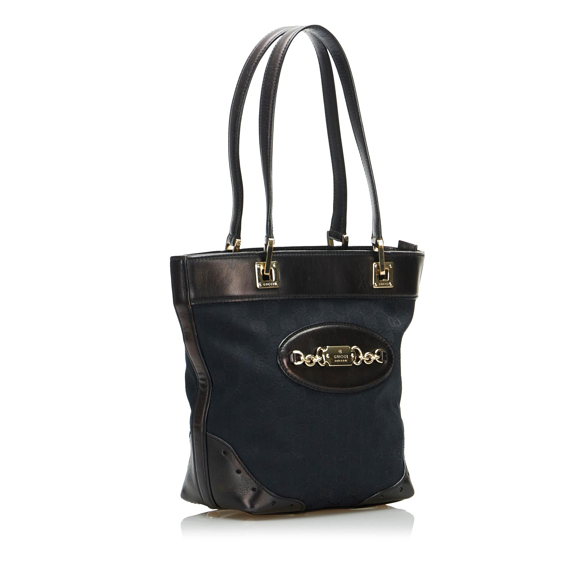 Gucci GG Canvas Punch Tote