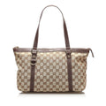 Gucci GG Canvas Tote Bag (SHG-13538)