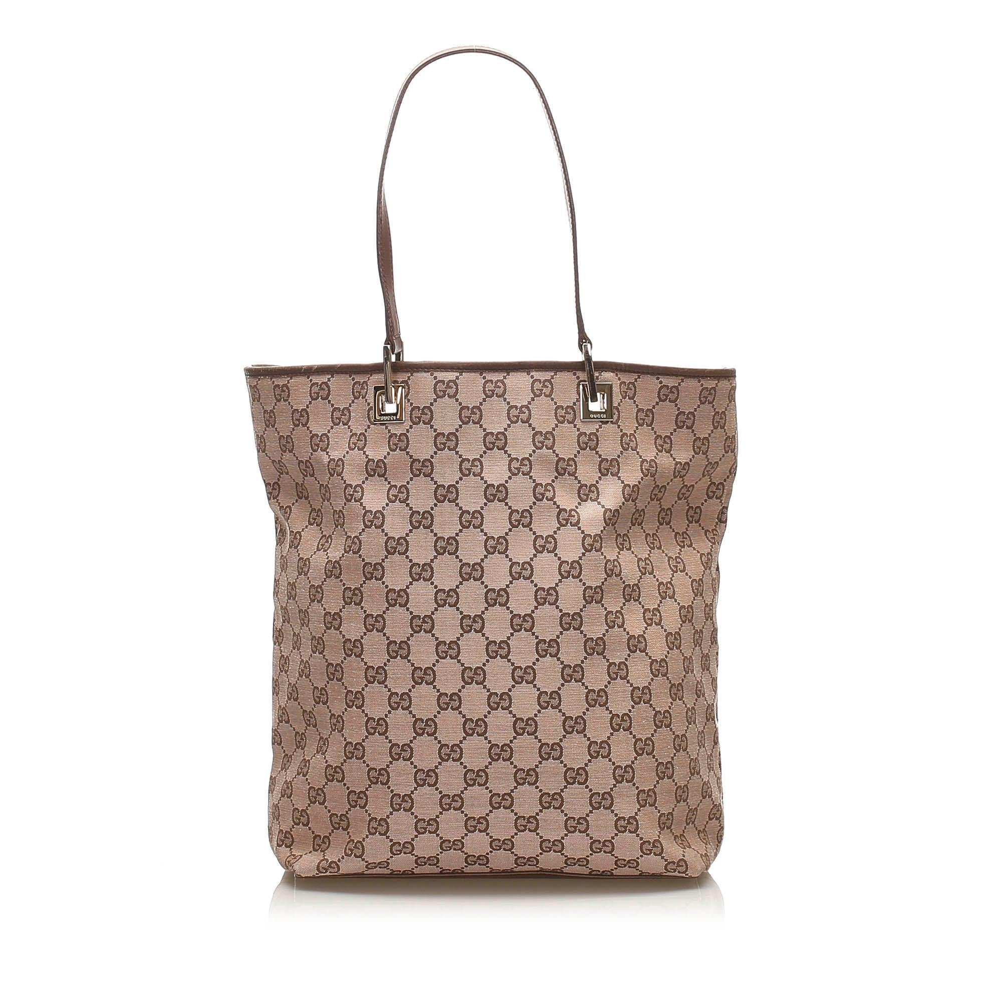 Gucci GG Canvas Tote Bag (SHG-14055)