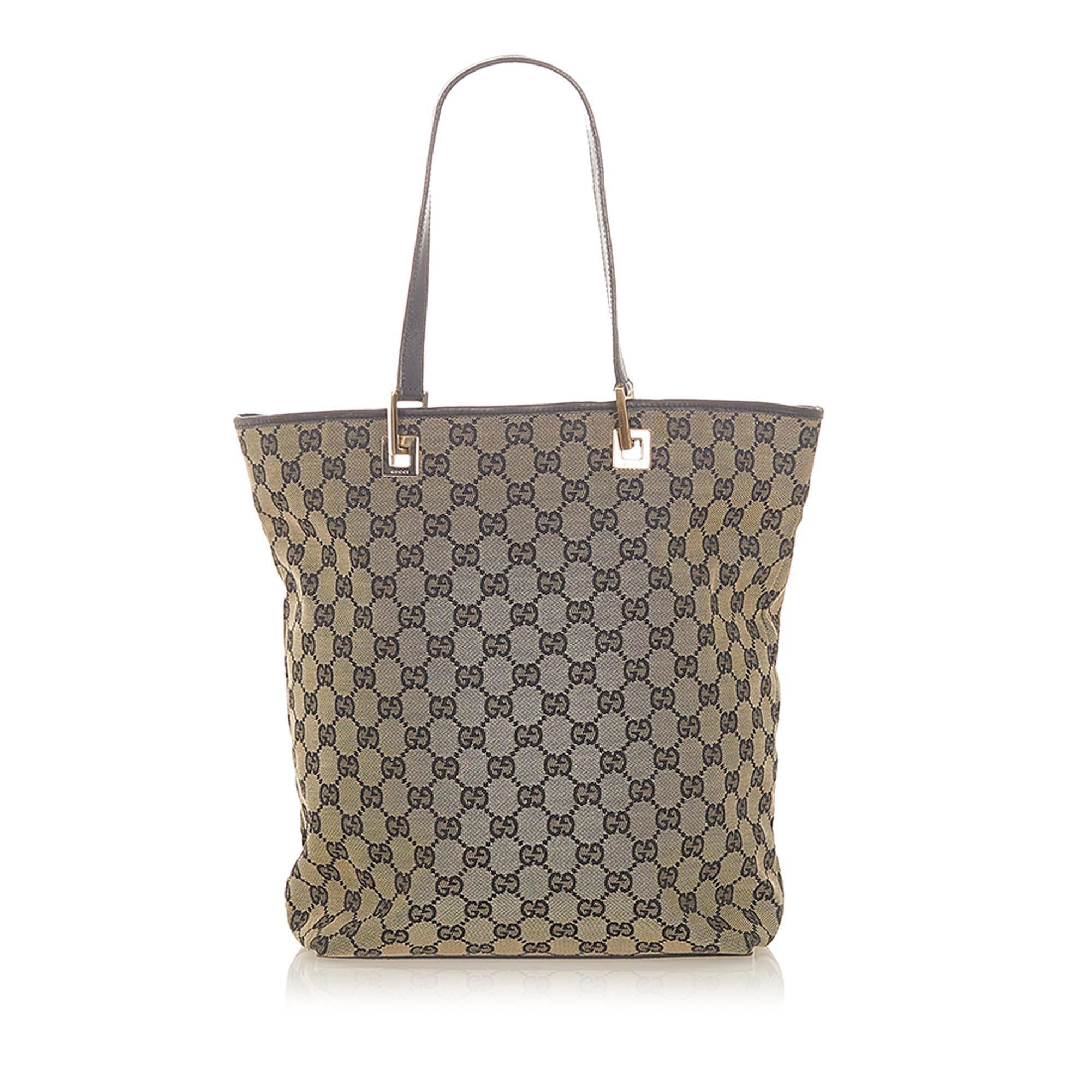 Gucci GG Canvas Tote Bag (SHG-19544)