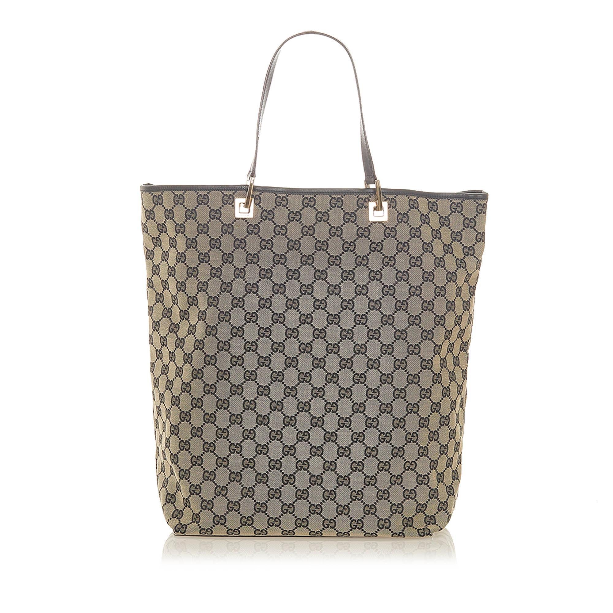 Gucci GG Canvas Tote Bag (SHG-19687)