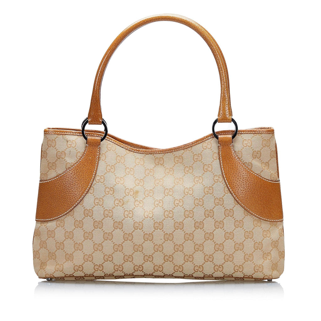 Gucci GG Canvas Tote (SHG-zoqUCU)