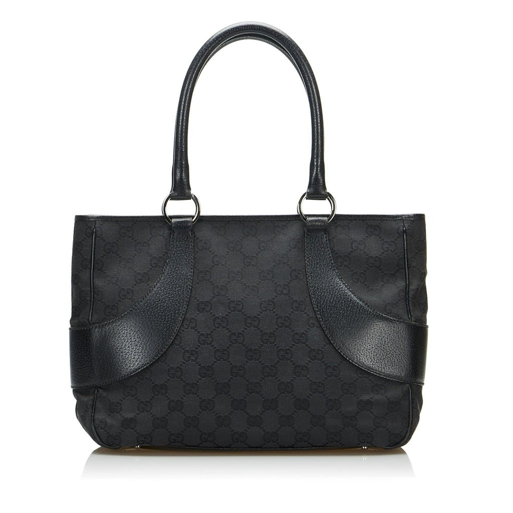 Gucci GG Canvas Tote (SHG-JFwITP)