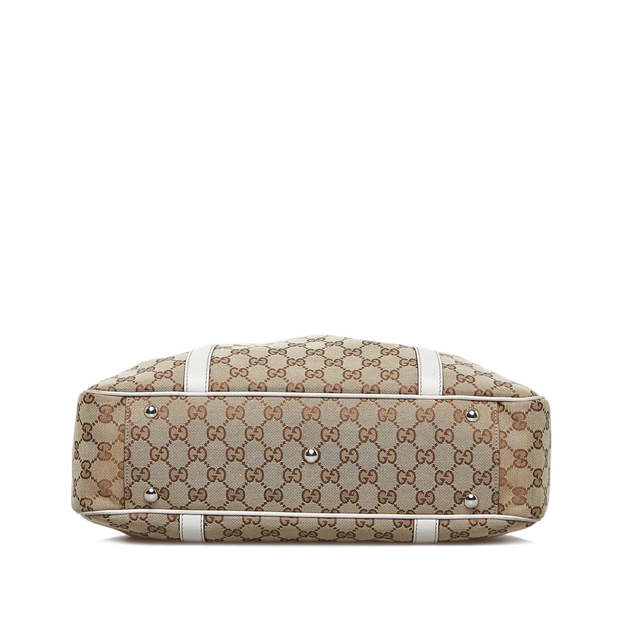 Gucci GG Canvas Twins Tote (SHG-5uIQ9f)
