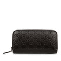 Signature GG Zip around large wallet
