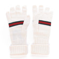 Gucci Wool Web Stripes Gloves