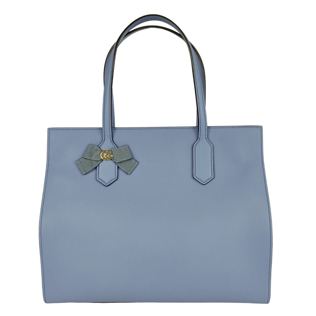 Gucci Gucci Shopper handbag in light blue leather Japan Exclusive - '10s