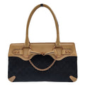 Gucci Gucci Horsebit Chain shoulder bag in canvas and leather - '10s