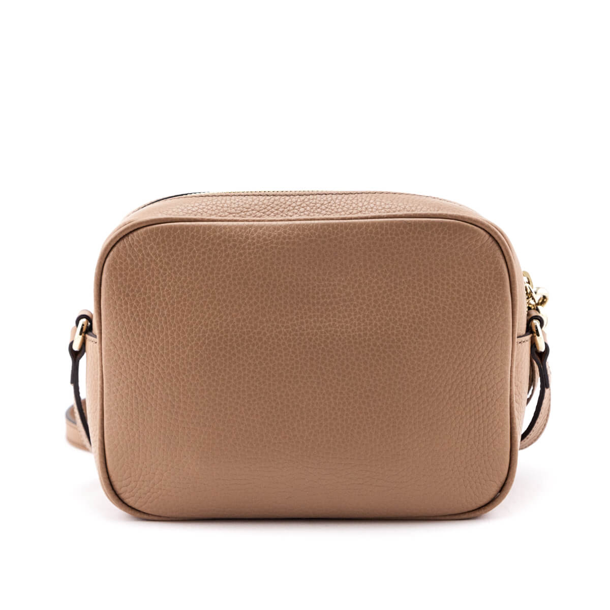 Gucci Dusty Rose Pebbled Calfskin Soho Disco Crossbody