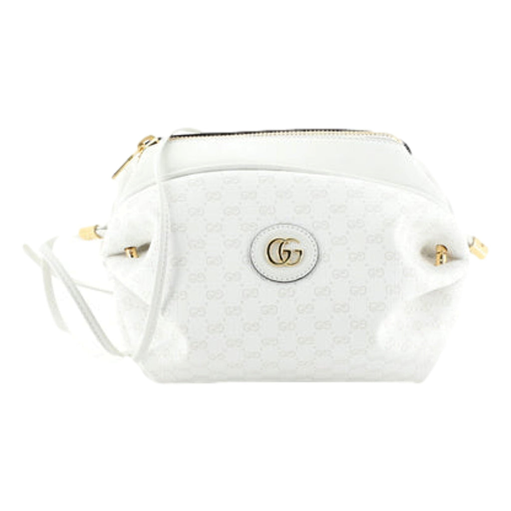 Gucci Mini GG Candy White Crossbody Bag