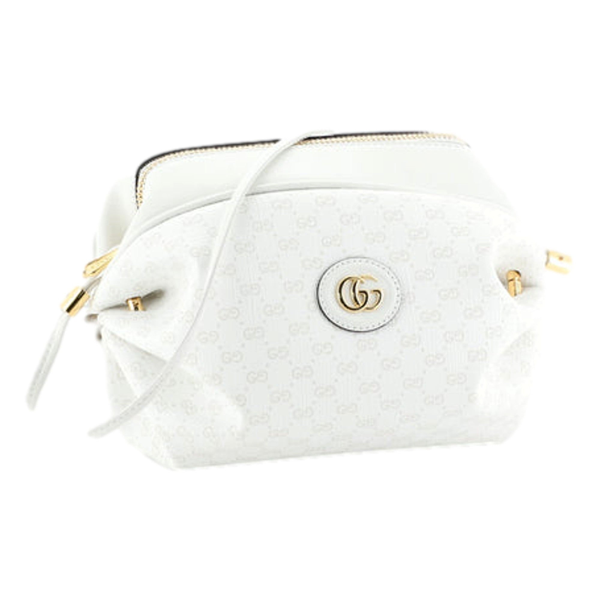 Gucci Mini GG Candy White Crossbody Bag