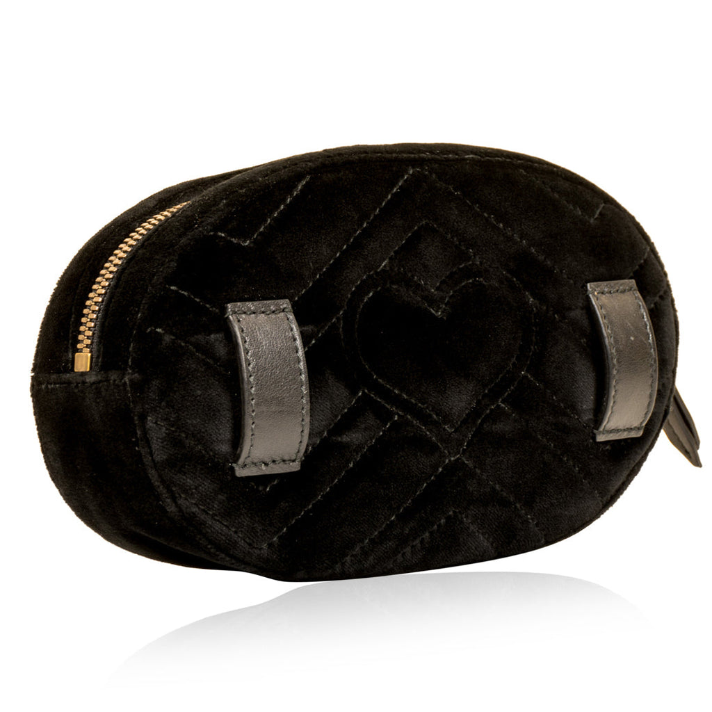 Marmont Belt Bag - Black Velvet