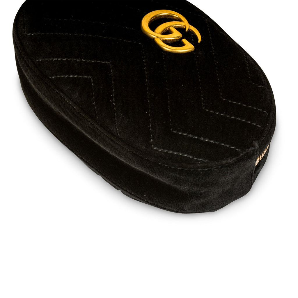 Marmont Belt Bag - Black Velvet