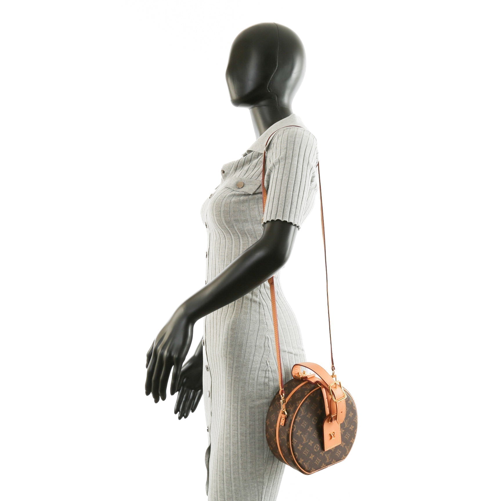LOUIS VUITTON Petite Boite Chapeau Monogram