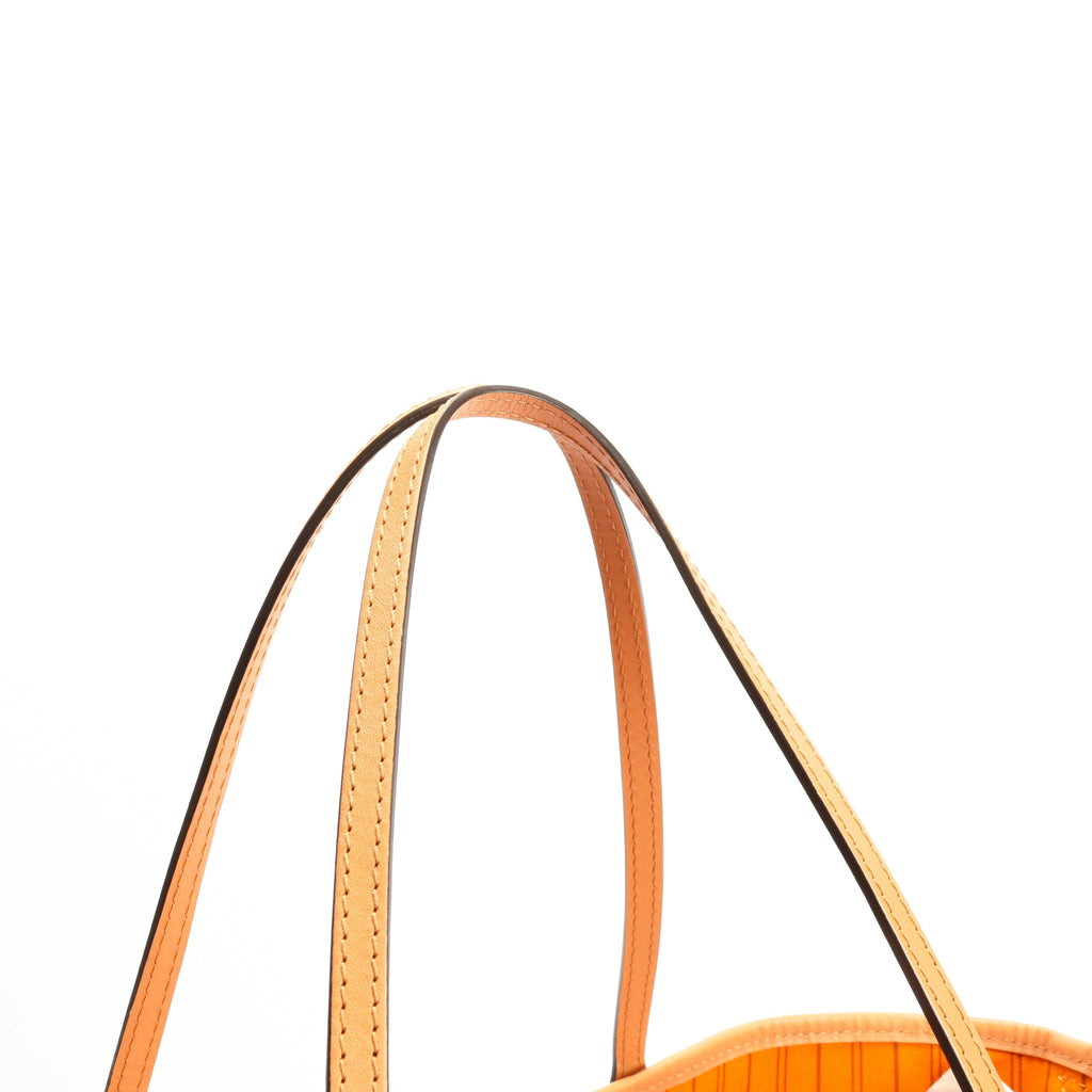 LOUIS VUITTON Neverfull MM Damier Azur Braided w/Pouch