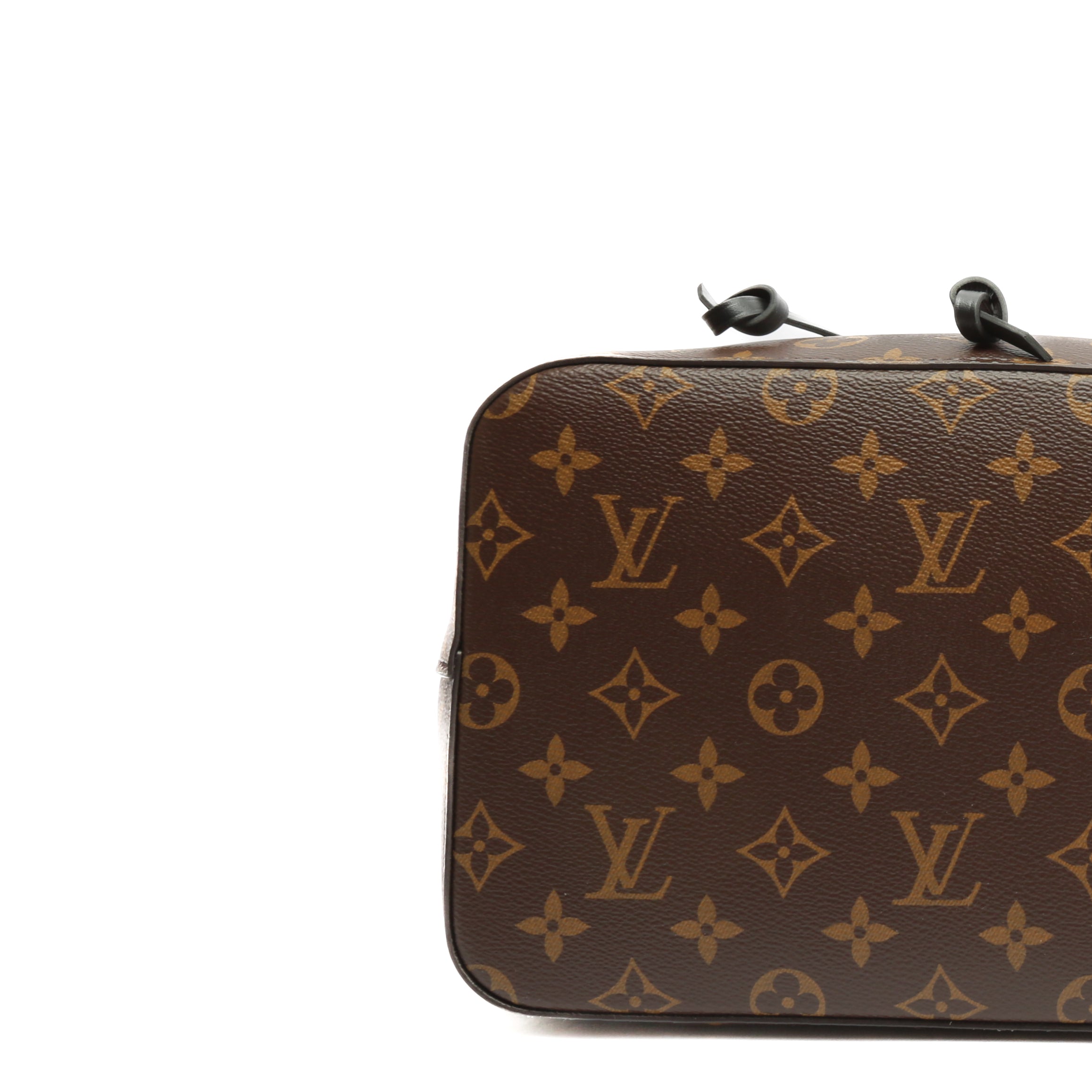 LOUIS VUITTON NéoNoé MM Monogram w/Blk Trim