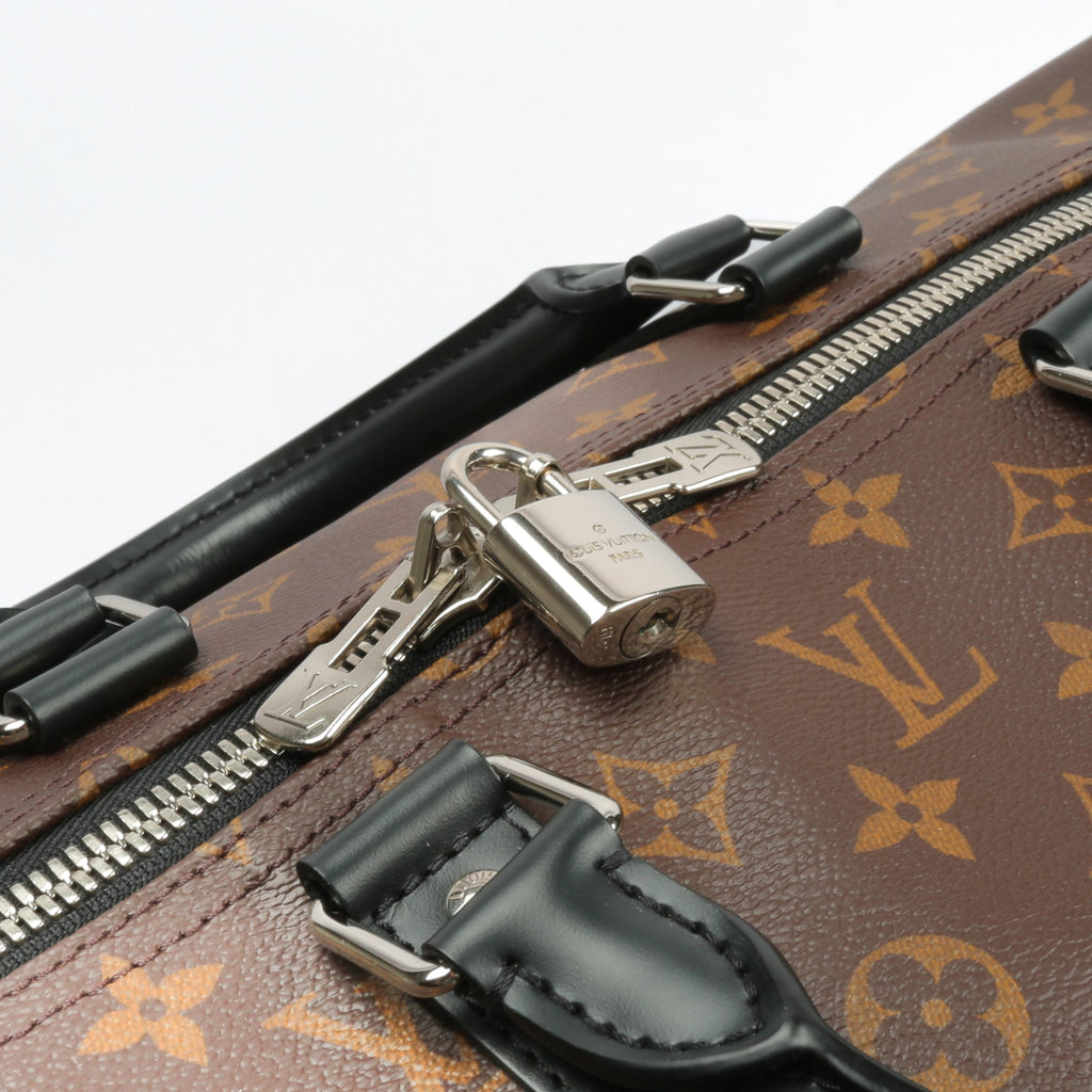 LOUIS VUITTON Keepall BandouliÃƒÆ’Ã‚Â¨re 55 Monogram Macassar