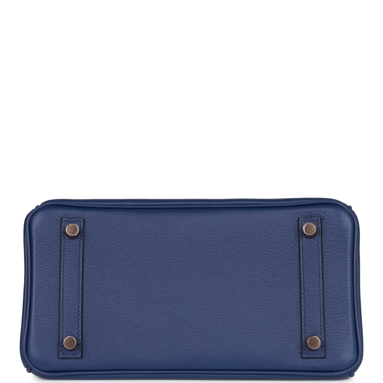 Hermes Birkin 25 Bleu Saphir and Marine Matte Alligator and Togo Touch Rose Gold Hardware
